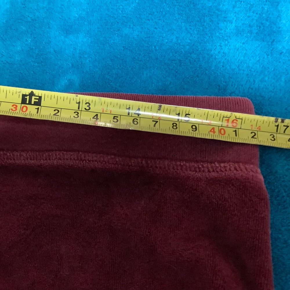 Juicy Couture Y2K Velour Pants 33 x 29 Zip Up Hoodie Tracksuit - Picture 11 of 15